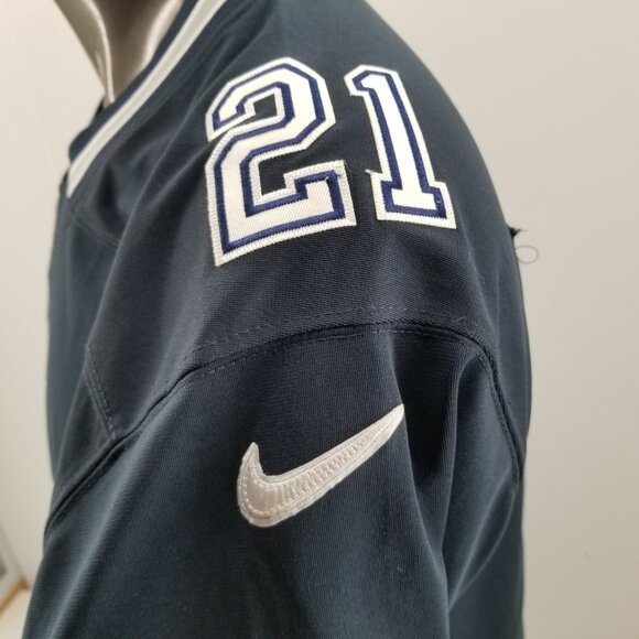 Nike Dallas Cowboys Ezekiel Elliott Signature Jersey #21 Men’s Sz XL On Field - Picture 8 of 11